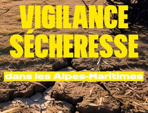 Vigilance sécheresse dans les Alpes-Maritimes