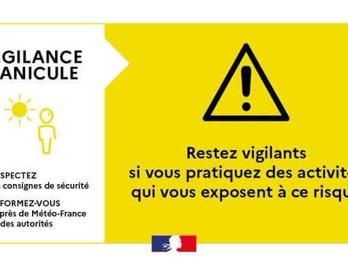 🟡 Le département des Alpes-Maritimes placé en vigilance jaune « vague de chaleur »
