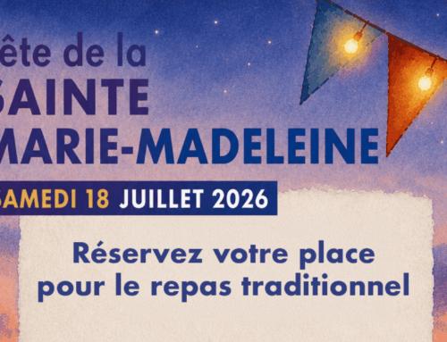 Fête de la Sainte-Marie-Madeleine : vente de tickets pour le repas traditionnel