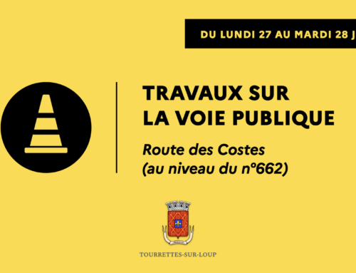 Travaux sur la voie publique : Route des Costes