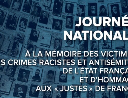 Hommage aux victimes des crimes racistes et antisémites de l&rsquo;Etat français et aux Justes de France