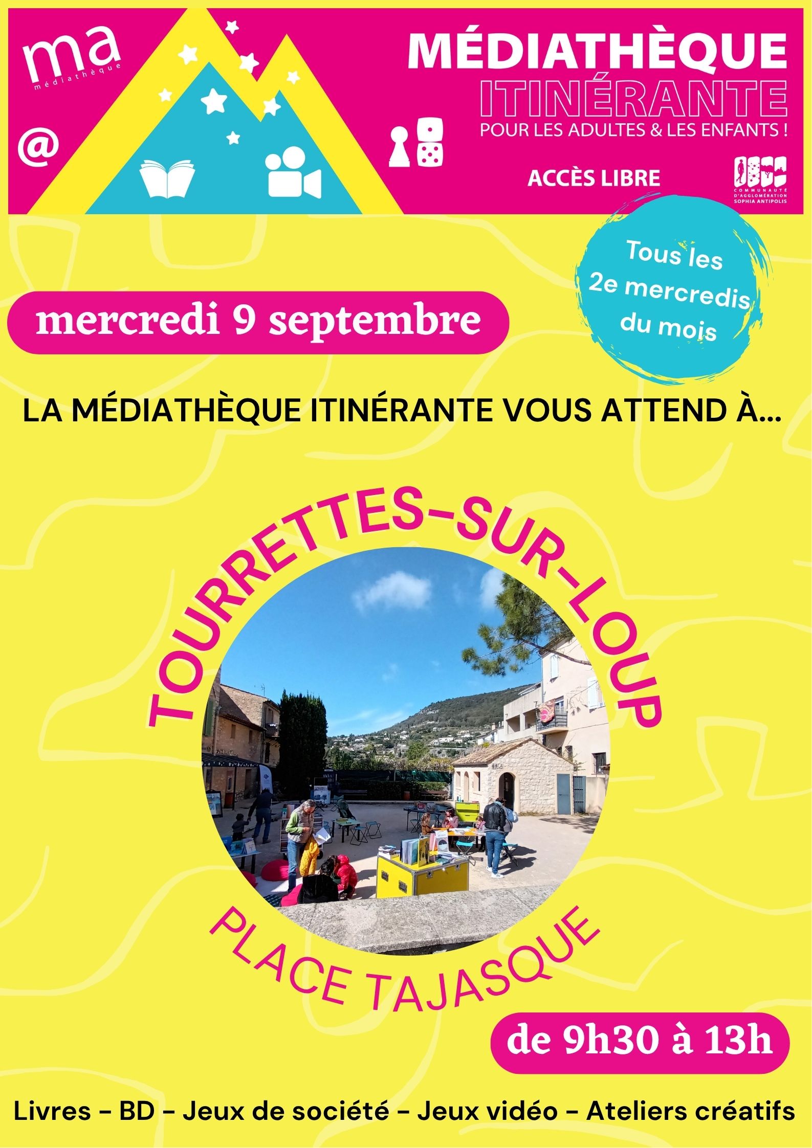 Médiathèque itinérante « Ideas Box »