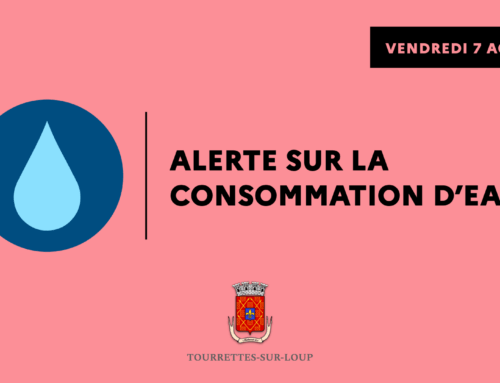 Alerte sur la consommation en eau