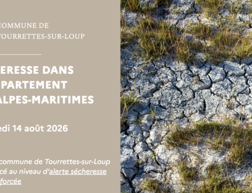 La commune de Tourrettes-sur-Loup placée en alerte sécheresse renforcée
