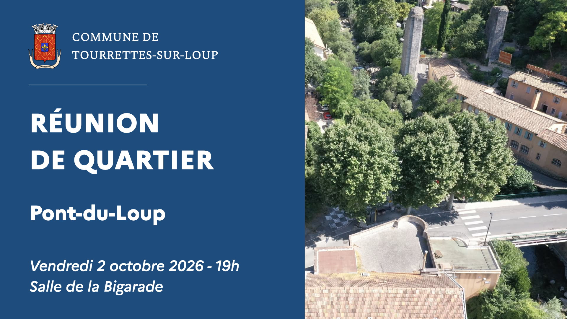 Réunion de quartier : Pont-du-Loup / Valettes