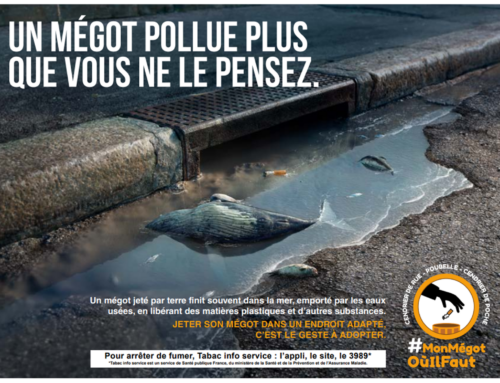 Protéger les milieux aquatiques,  c’est aussi bien jeter son mégot