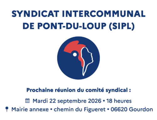 Réunion du comité syndical du SIPL – mardi 22 septembre 2026