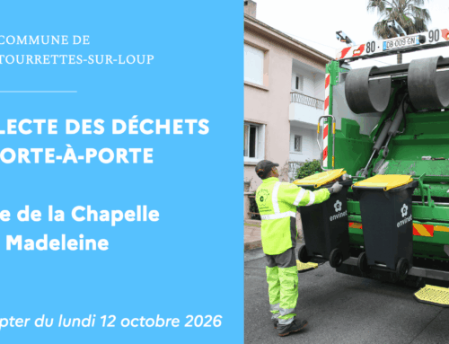 Changement de mode de collecte des déchets route de la Chapelle de la Madeleine