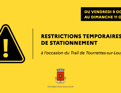 Trail de Tourrettes-sur-Loup : restrictions temporaires de stationnement